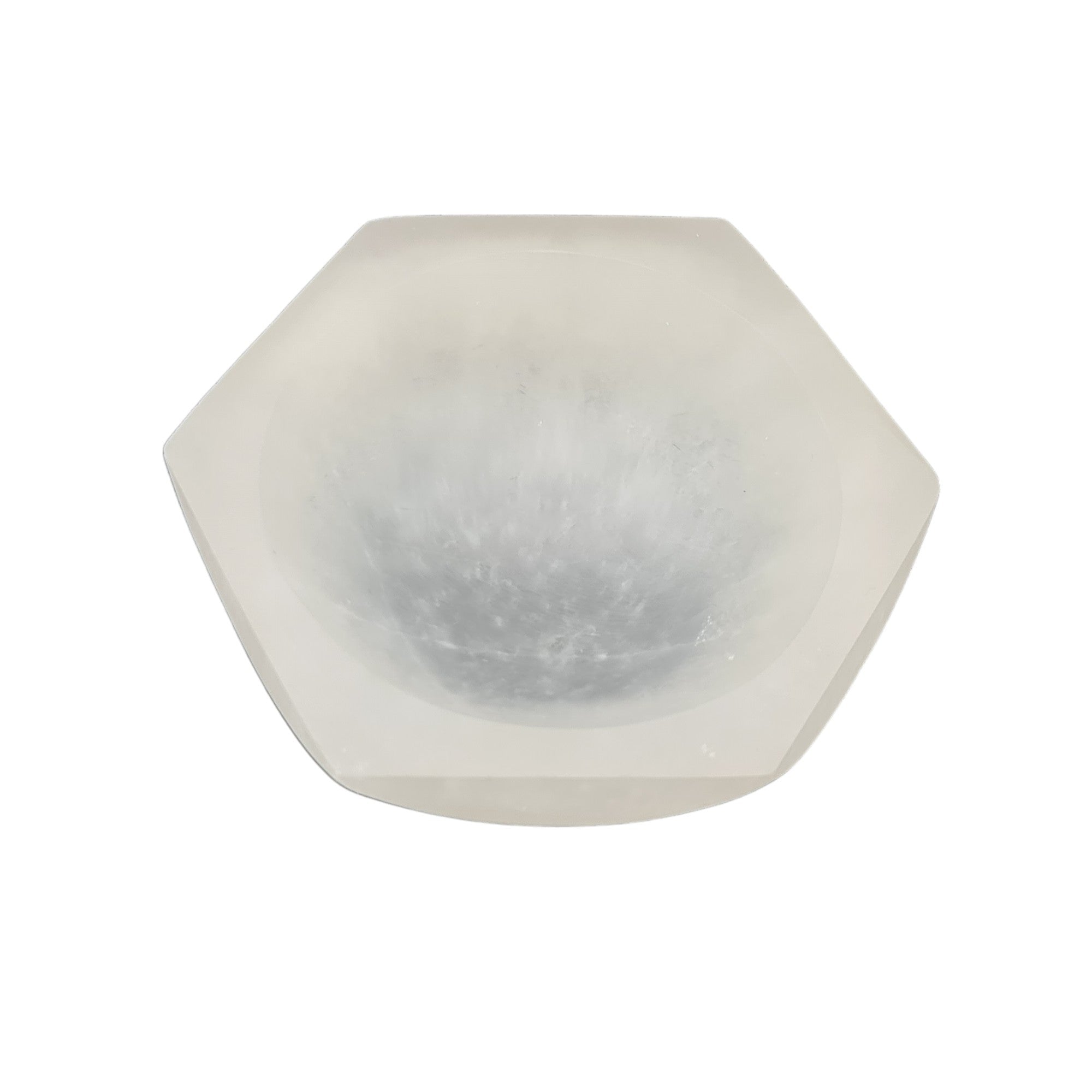 Selenite Charging Bowl - Hexagon