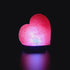 Himalayan Salt Colour Changing USB Lamp - Heart