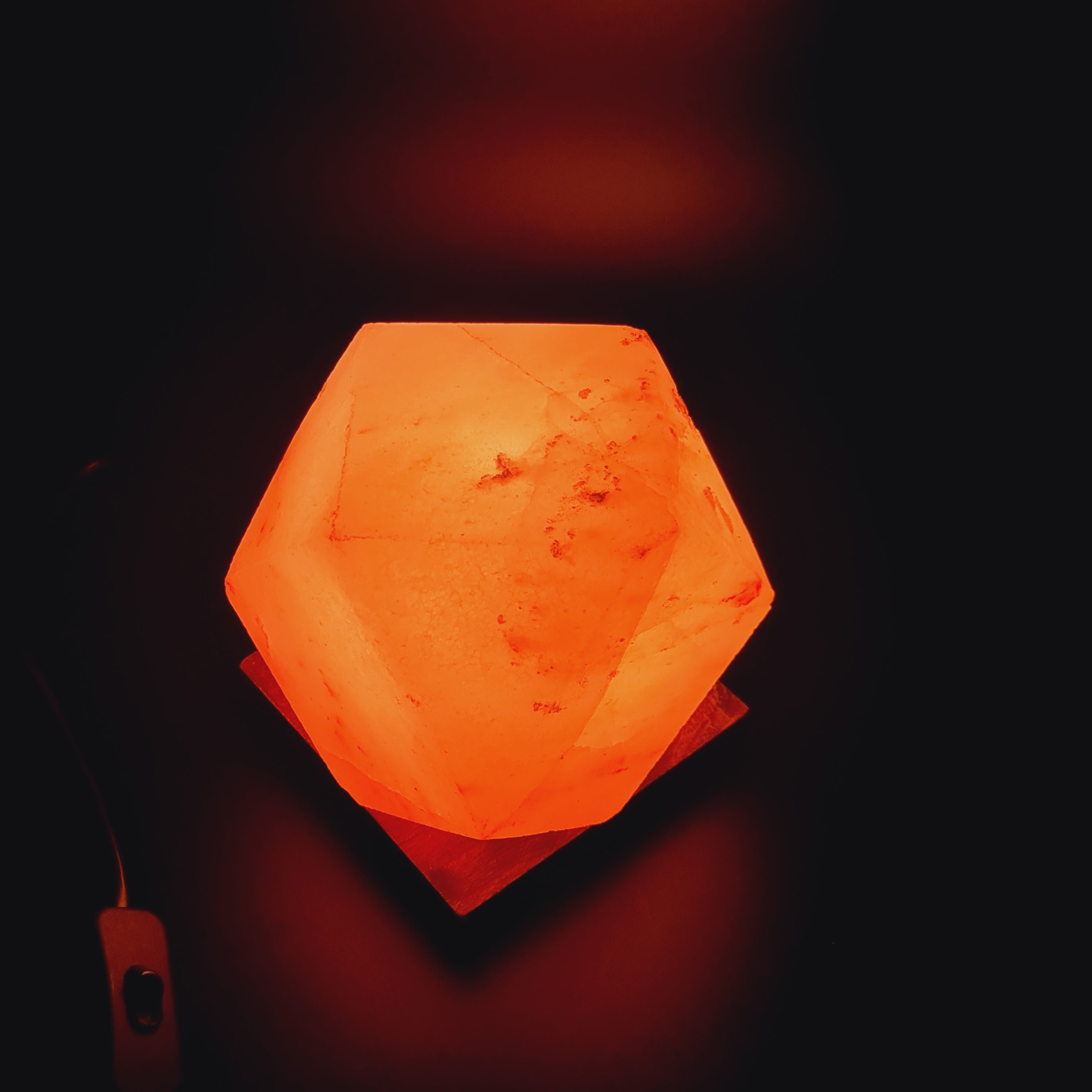 Himalayan Crystal Salt Lamp - Diamond