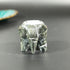 Onyx Marble Elephant Tealight Holder- Black