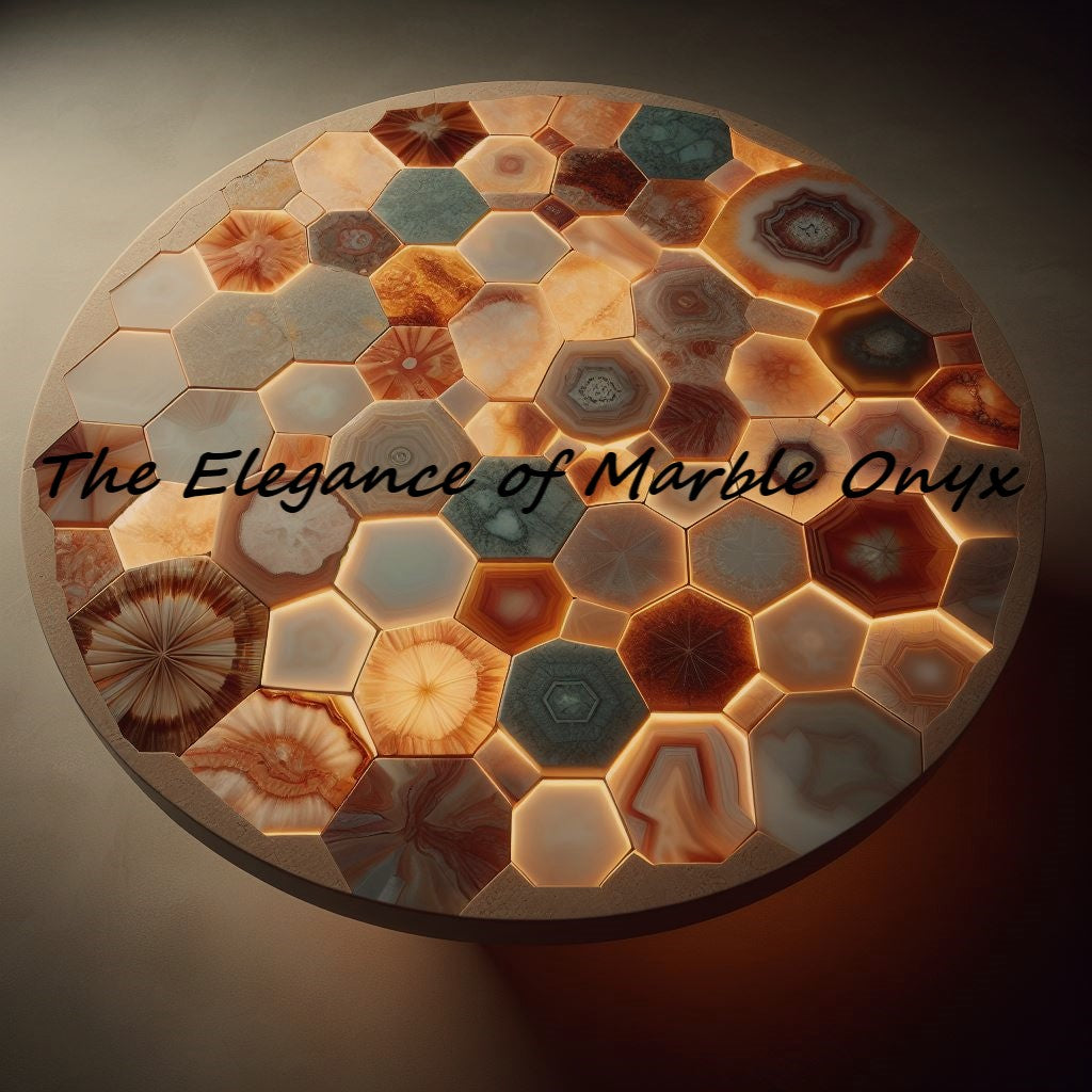 The Elegance of Marble Onyx –  An in-depth look into Its Beauty and Uses