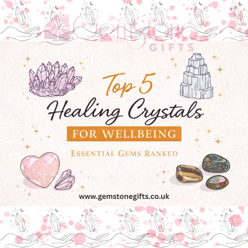 Top 5 Healing Crystals for Wellbeing: Essential Gems Ranked