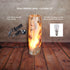 Onyx Cylinder Lamp 12"
