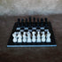 Black and White Marble Handmade Chess Set 15''