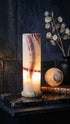 Onyx Cylinder Lamp 10"