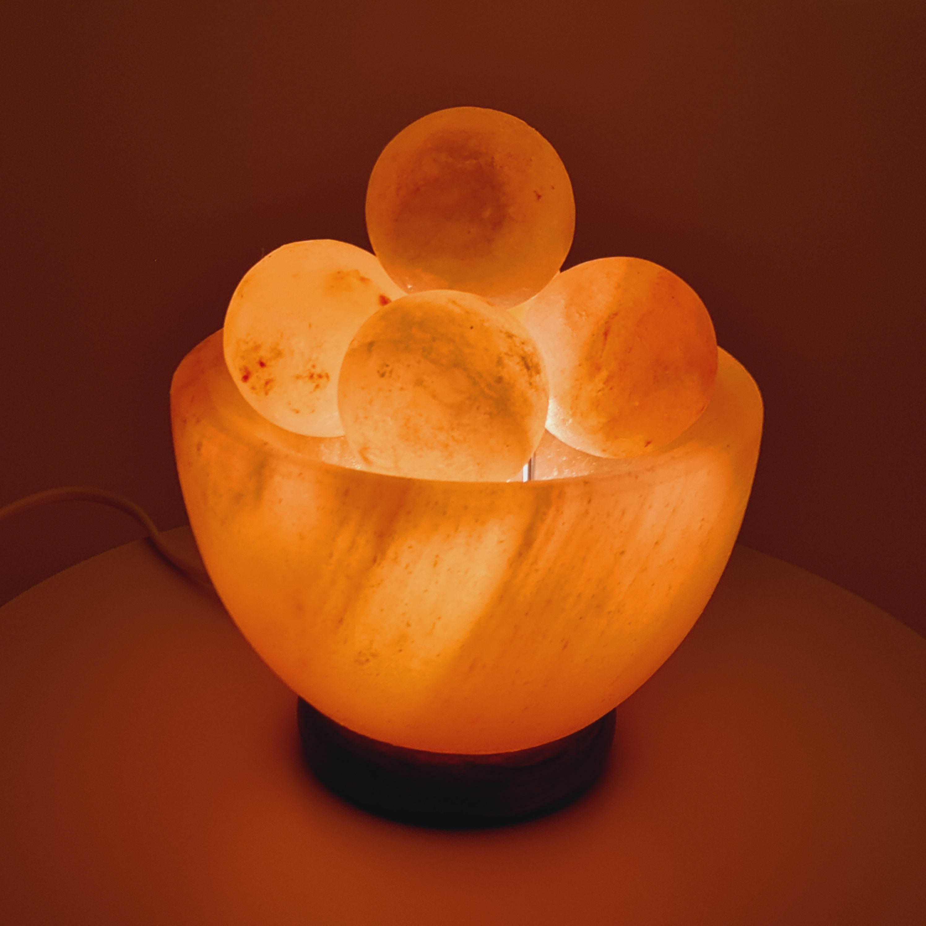 Himalayan Fire Bowls And Sphere Lamp