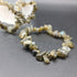 Labradorite Stone Chip Bracelet, Natural Labradorite Chips Bracelet, Elasticated Stretch Bracelet, Crystal Jewelry