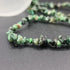 Emerald Chip Bracelet, Emerald Crystal Bracelet, Emerald Stretch Bracelet, Emerald Natural Stone Bracelet