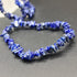 Lapis Lazuli Bracelet, Lapis Lazuli Chip Beaded Crystal Bracelet, Blue Crystal Bracelet, Gemstone Bracelet,