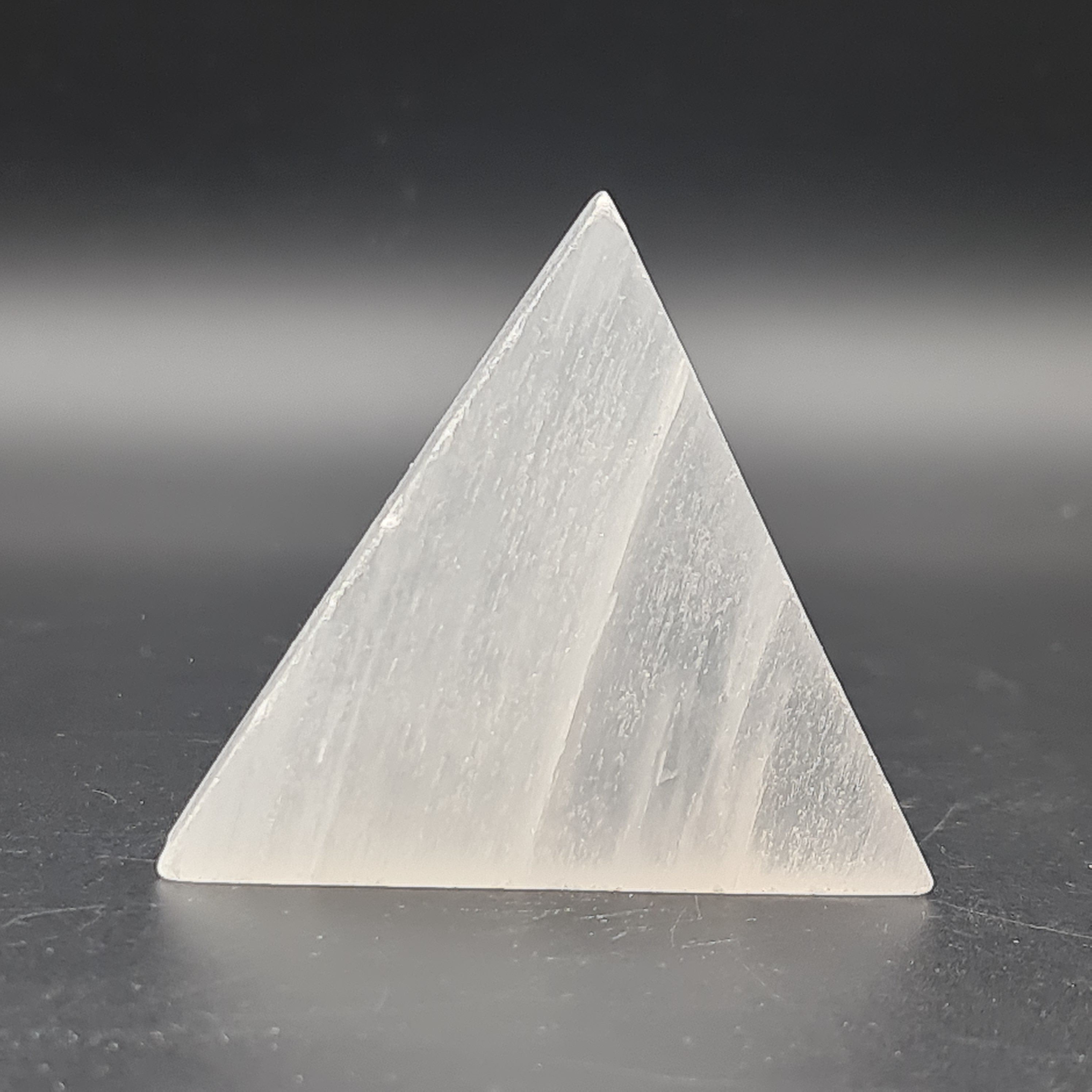 Selenite Triangle - 7cm