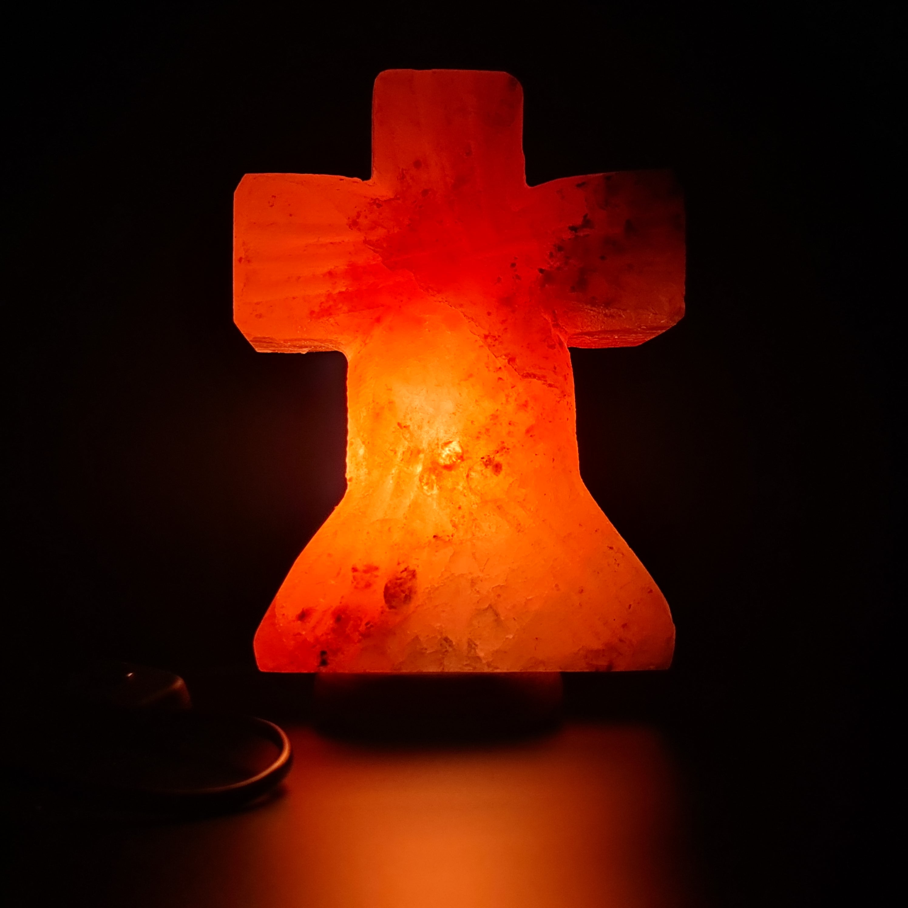 Himalayan Christ Cross Salt Lamp