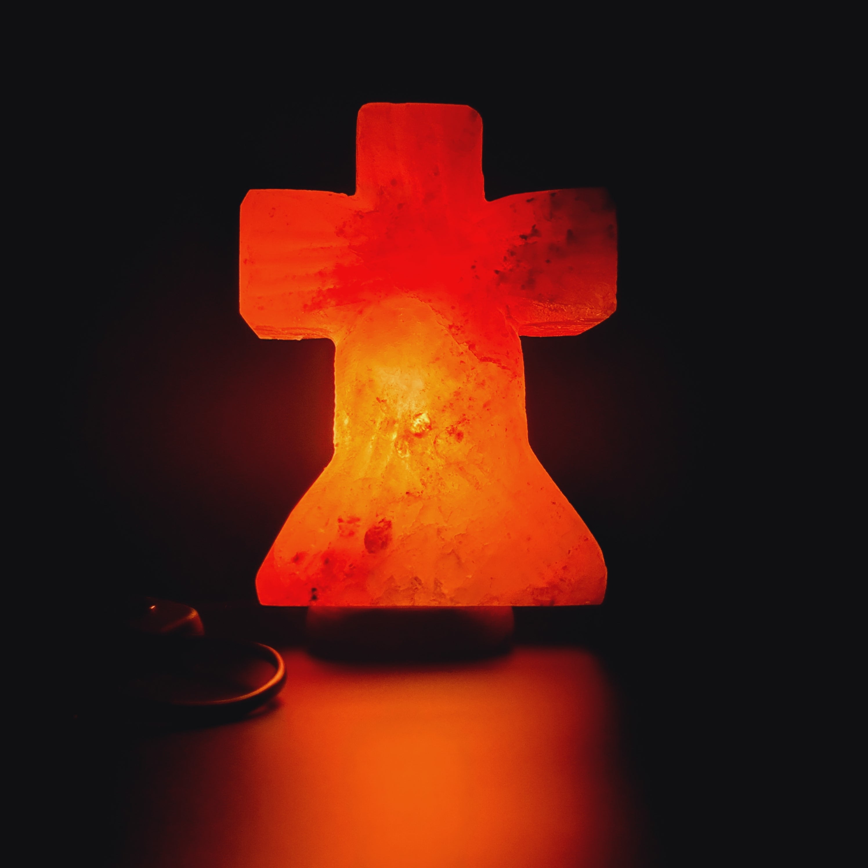 Himalayan Christ Cross Salt Lamp