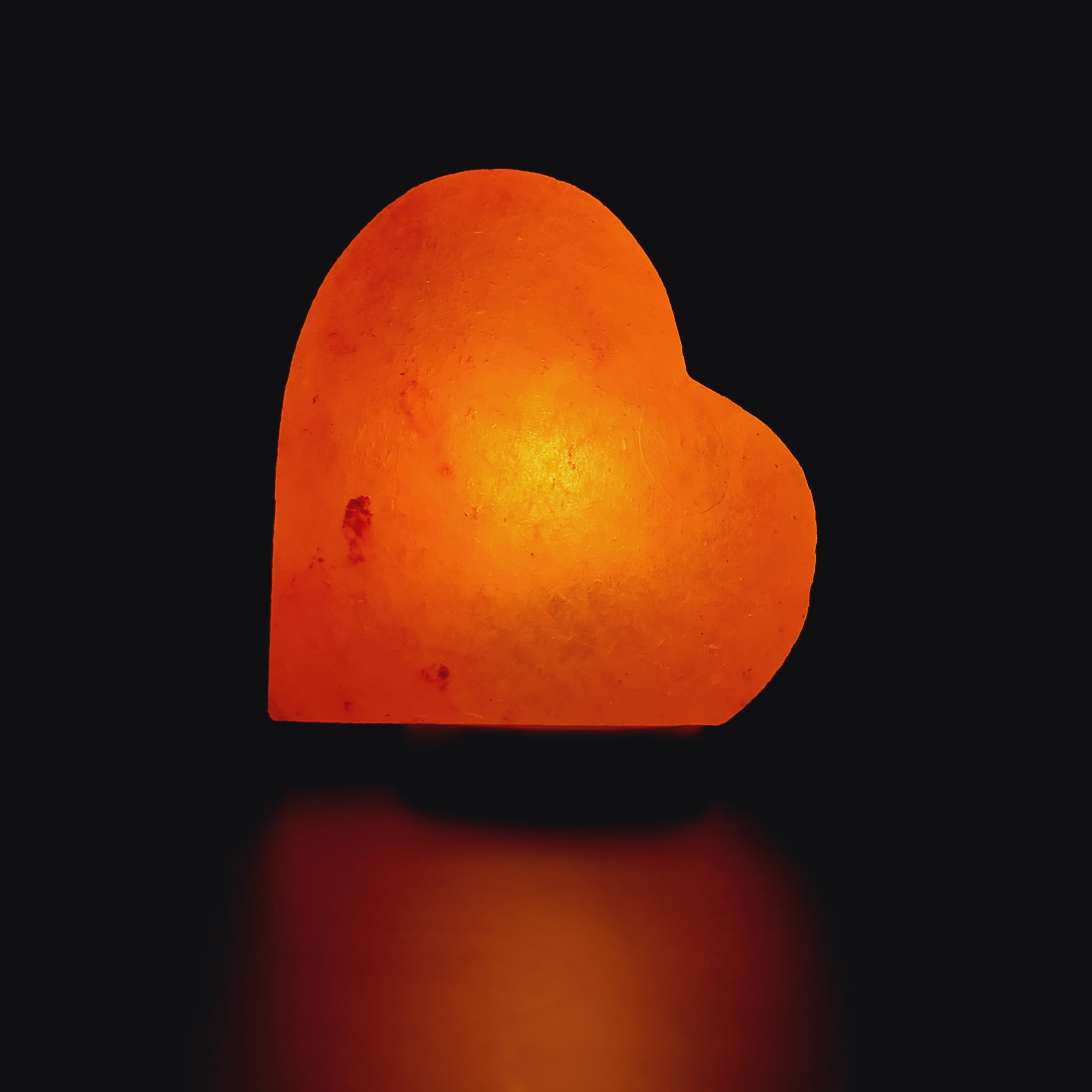 Himalayan Crystal Heart Salt Lamp