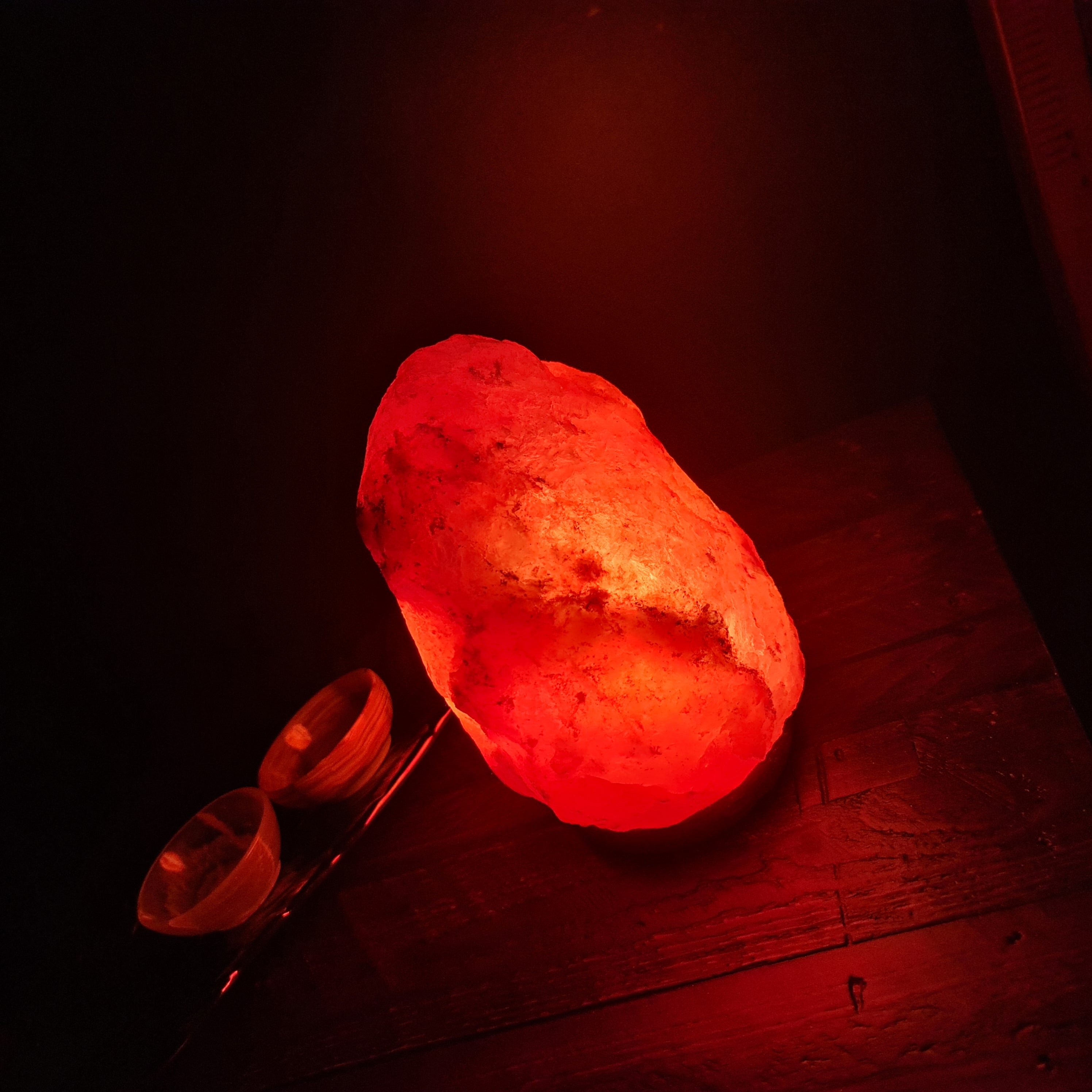 1-2 Kg Natural Himalayan Crystal Salt Lamp (Crafted)