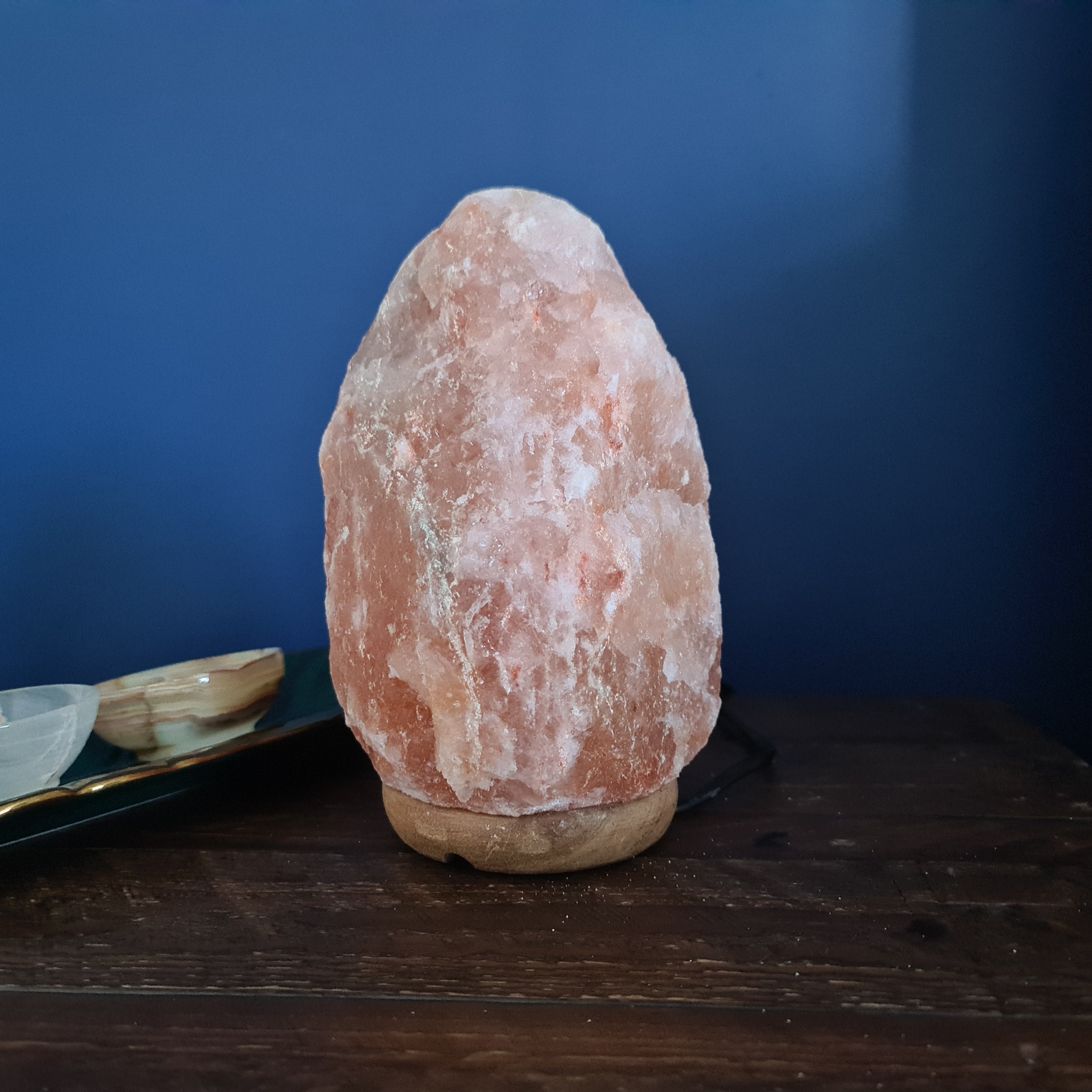 3 - 4 Kg Natural Himalayan Crystal Salt Lamp (Crafted)