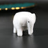 White Onyx Elephant Tea Light Holder