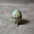 Onyx Marble Egg 3" with vintage brass stand