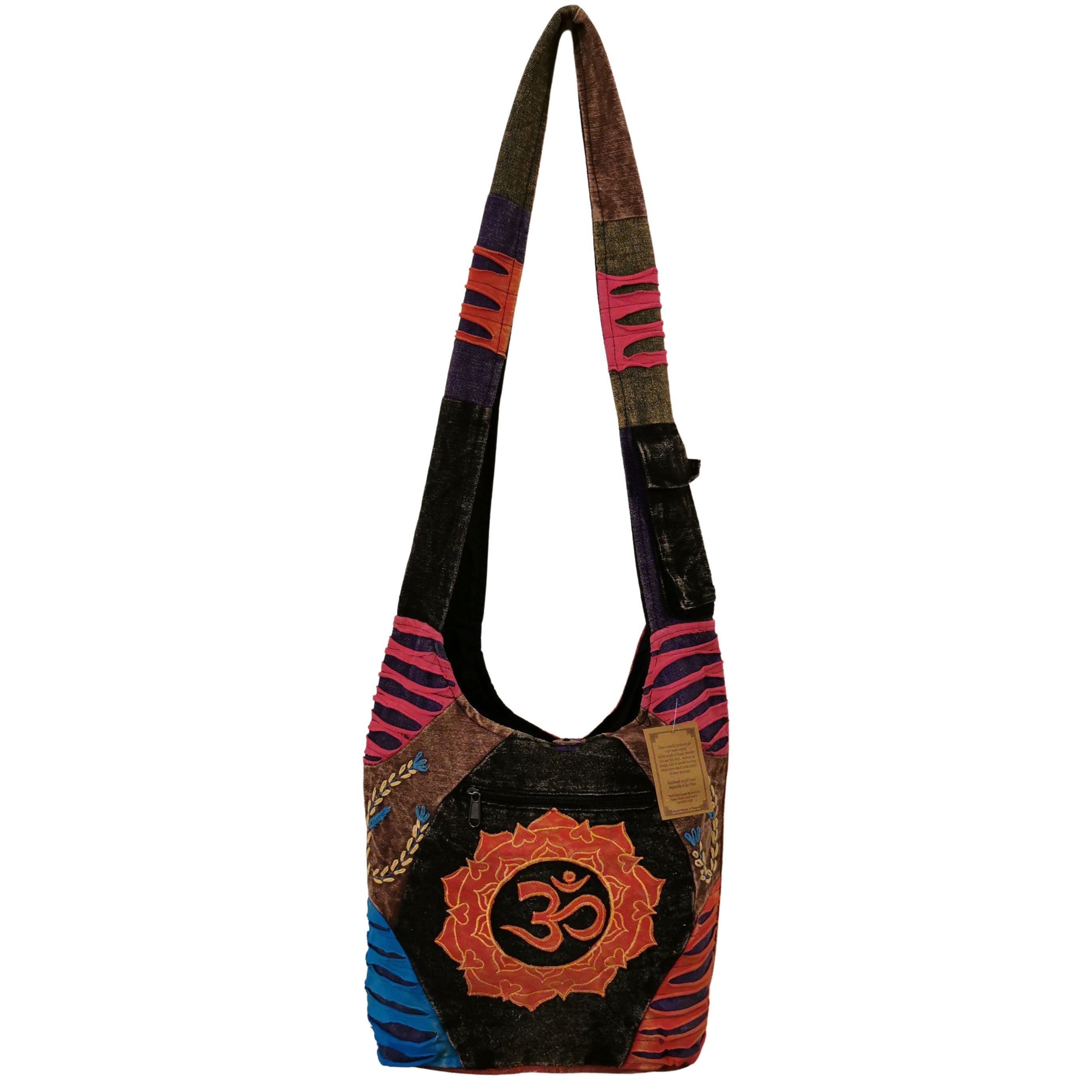 Hippy Crossbody Handmade Bag - D7
