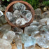 Chlorite Quartz Tumbled Stones, Chlorite Including Quartz Tumble Stones, Unique Gift, Meditation Stone, Housewarming Gift, Healing Crystals
